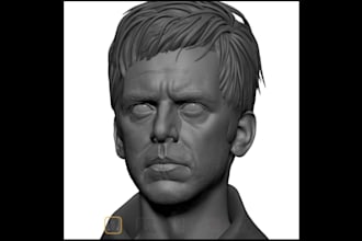 create custom 3d head model for printing