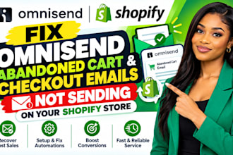 fix omnisend abandoned cart and checkout emails not sending on your shopifystore
