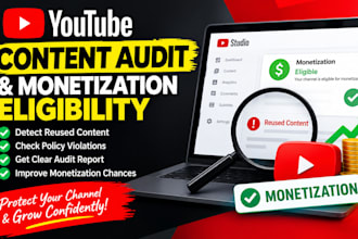audit reused content and youtube monetization eligibility
