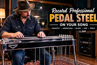 record pedal steel on your song