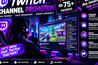 boost twitch live viewers twitch viewers and twitch channel promotion