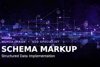 implement schema markup and structured data for rich snippets