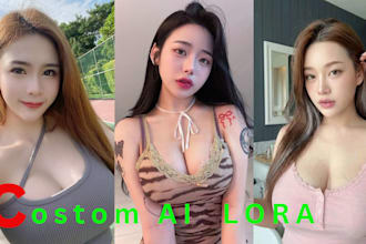 train a custom ai lora for consistent characters