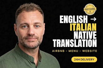 translate english to italian and vice versa