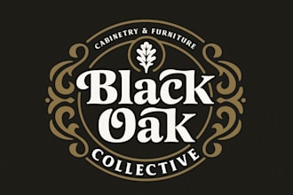 design a vintage retro and badge brand identity logo