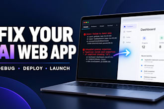 fix and deploy your vibe coded web app