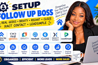 setup follow up boss real geeks brivity rechat cloze ixact contact leadsimple