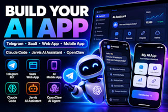 telegram bot saas web app ai mobile app claude code jarvis ai assistant openclaw