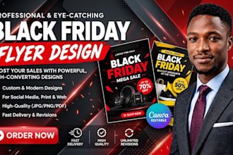 design shopify black friday klaviyo black friday cyber monday sales flyer