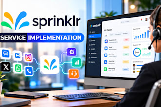 do sprinklr service implementation, configuration, sprinklr contact center