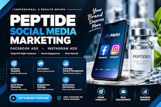 peptide ads peptide marketing facebook ads  peptide google ads peptide website