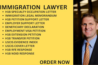 be your ny, oh, ca, nc immigration lawyer for h1b and employment visa petitions