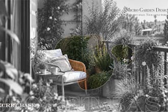 design a personalized micro garden for your balcony or patio