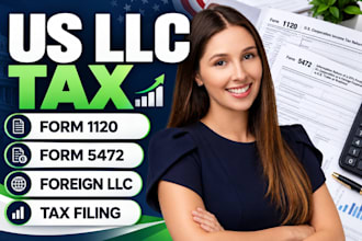 file US tax return 1120 and 5472 for foreign owned llc