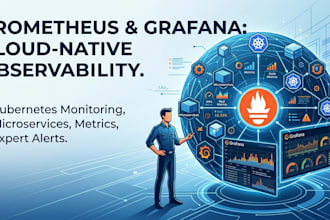 setup prometheus and grafana monitoring stack