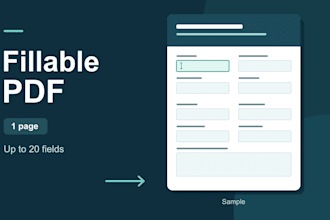 convert your business form into a fillable PDF