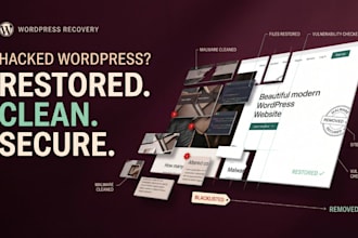 wordpress malware removal, fix hacked wordpress website, remove blacklist