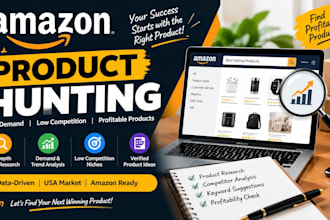 do amazon fba product hunting and winning product research
