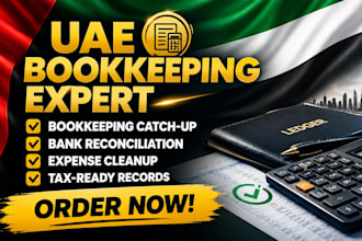 catch up uae bookkeeping bank reconciliation transactions cleanup and tax ready