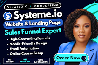 create systeme io landing page systeme io website expert systeme io sales funnel