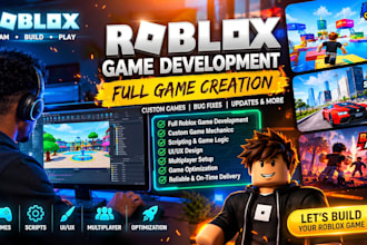do roblox full game development roblox game creation and roblox game developer