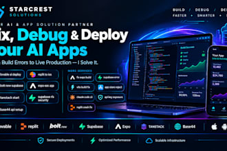 fix expo build error lovable supabase rls audt replit debug boltnew claude cli