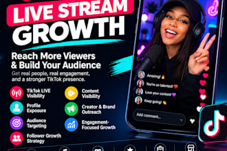 promote your tiktok livestream and grow your tiktok followers