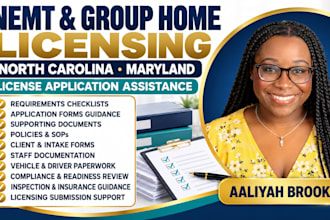 assist nemt, group home with license application in north carolina, maryland