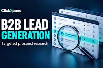 do b2b lead generation and prospect list building