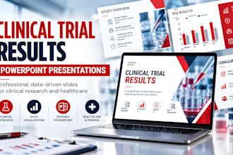 design clinical trial results powerpoint presentations