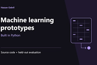 build a machine learning prototype in python