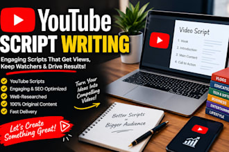 be your youtube script writer