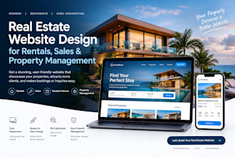 build a real estate and property management website