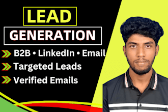 b2b lead generation, targeted leads, email list building
