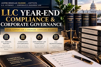 draft your llc reinstatement readiness and corporate compliance report