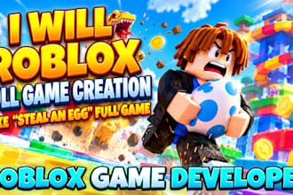 roblox full game creation like steal an egg full game, roblox game developer
