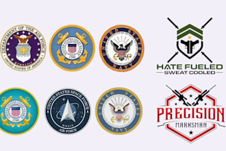 design patch, military, army, tactical, badge stickers skull logo