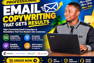 write persuasive email copy and email sequences