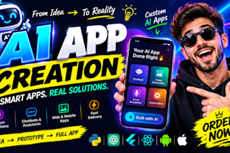 develop ai mobile app, app developer, ai app creation