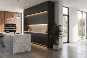 design kitchen cabinets with layouts elevation section and construction drawings