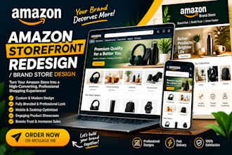 redesign amazon storefront amazon brand store and amazon store design