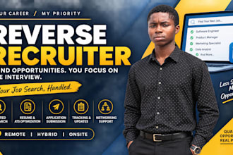 be your reverse recruiter, search and apply jobs for you