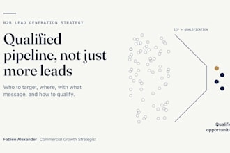 build a b2b lead generation strategy for qualified sales opportunities