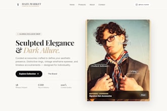 build a modern responsive website or e commerce store