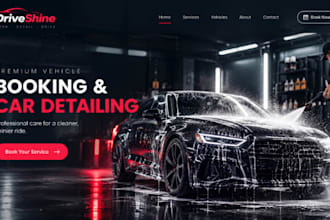 build squarespace car rental website vehicle booking website fleet management