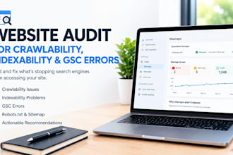 audit your website for crawlability, indexability and gsc errors