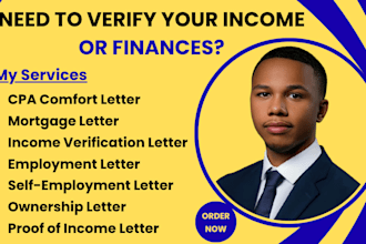 cpa comfort mortgage ownership notary verification ownership employment letter