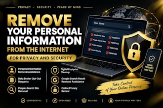 remove your personal information from the internet for privacy and security