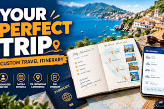be your personal travel planner for a complete vacation plan