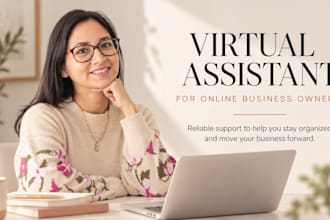 be your virtual assistant for online business support
